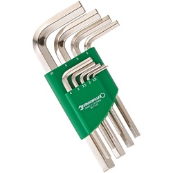 STAHLWILLE 10760/9 Winkelschraubendreher Satz Sechskant 1,5 - 10mm  - 96431500