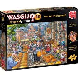 JUMBO 25010 Wasgij Original 38 - Market Meltdown! - 1000 Teile