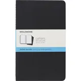 Moleskine Cahier Journals Gepunktete Notizbücher L schwarz