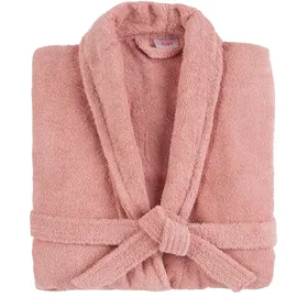 HIP Bathrobe uni - Rosa XL