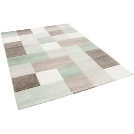 Pergamon Pergamon, Designer Grün, Beige, Karo in 4 Größen