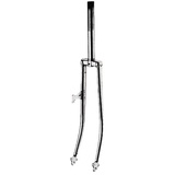 Point S Point Sportradgabel 28" chrom 1" 230mm/70mm