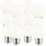 Luminea LED-Lampe Retro E27 1 W neutralweiß 12 St.