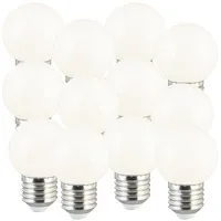 Luminea LED-Lampe Retro E27 1 W neutralweiß 12 St.