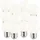 Luminea LED-Lampe Retro E27 1 W neutralweiß 12 St.