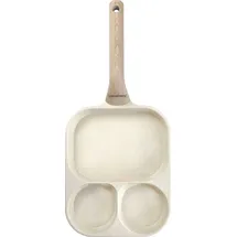 Klausberg 3-in-1 Marmorpfanne für Eier, Pfannkuchen und Crêpes 22x18cm BEIGE KLAUSBERG KB-7829 - Beige