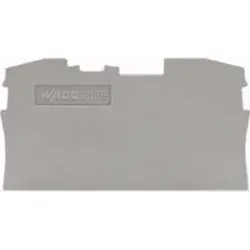 WAGO GmbH& Co. KG Abschluss-u.Zwischenplatte 1mm dick 2006-1291