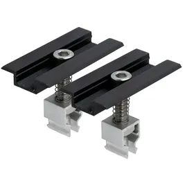 Schrägdach Montageset für 4 PV-Module senkrechte Montage