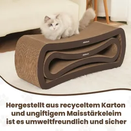 petrhein Ascent Paw Kratzpappe 27 x 86 x 32 cm braun