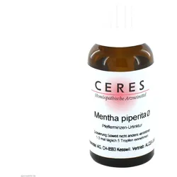 Ceres Mentha piperita Urtinktur 20 ml