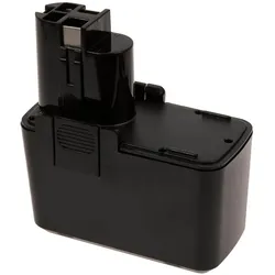 Powery Akku für Werkzeug Bosch 9,6V 2000mAh NiMH Wabe (Flach)