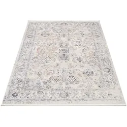 Teppich "CLASSICO", beige (creme, grau), B:160cm H:12mm L:230cm, Polyester, GALLERY M BRANDED BY MUSTERRING, Teppiche