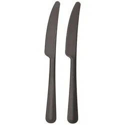 PAPSTAR Mehrweg-Messer schwarz Polypropylen (PP)