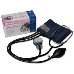 Romed Blutdruckmessgerät + Stethoskop Set mit Tasche