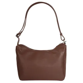 Samantha look Schultertasche braun