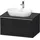 Duravit Waschtischunterschrank 1 Auszug 80 x 45,9 x 55 cm Eiche Schwarz Matt