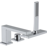 Hansgrohe Tecturis E 3-Loch Einhebel-Wannenrandmischer mit sBox, Chrom