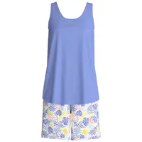 CALIDA Coastal Dreams Pyjama-Shorts Blau 36/38