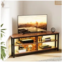 Dripex TV Eckschrank 120x36x45,5 cm Braun MDF