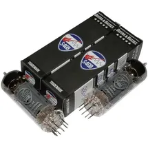 btb vertrieb EL84 S4GB Premium Elektronenröhre Matched Paar Selektiert für Gitarre & Bass Endpentode Polzahl: 9 Sockel: Noval Inhalt 2 St.