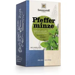 Bio-Pfefferminztee – 18 Doppelkammerbeutel für erfrischenden Genuss 18 g, DK-Beutel