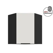 Küchen-Preisbombe Eckhängeschrank 60 x 60 cm Schwarz