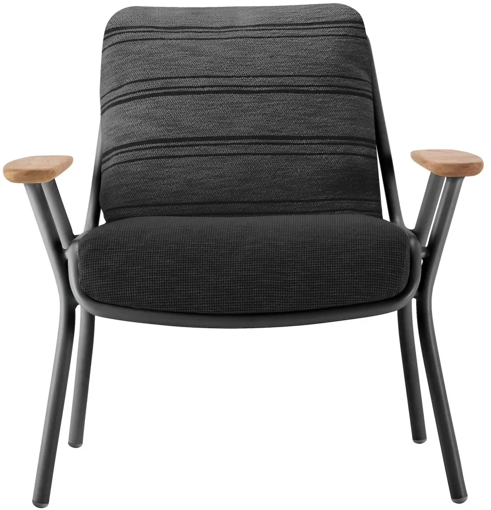 Lounge Sessel Basso - 305 - anthrazit standard 736 - anthracite