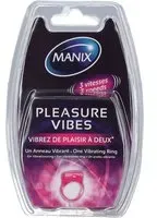 MANIX® Pleasure Vibes Anneau Vibrant 3 Vitesses Autre 1 pc(s)