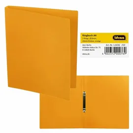 IDENA Ringbuch DIN A4 20 mm Orange 1 St.
