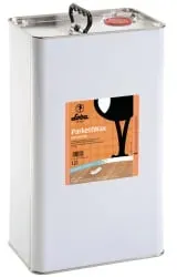 LOBA ParkettWax Pflegewachs 1042948-35 , 12 l - Kanister, rotbraun