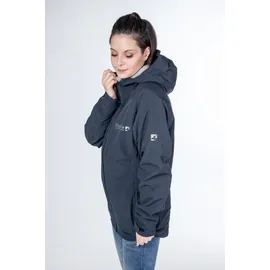 DEPROC activ Winterjacke DEPROC ACTIVE "Whistler 3in1 II WMN", Damen, Gr. 34 (XS), blau, Web, 96% Polyester. 4% Elasthan, hüftbedeckend, mit verstellbarem Klettverschluss, Jacken Winterjacke, auch in Großen Größen erhältlich