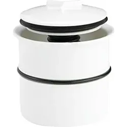 Viega Einsatz 450434 Ø 60mm, Kunststoff weiß, mit Hebemechanik und Ventilkegel