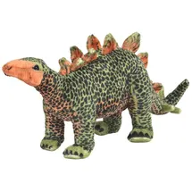 vidaXL Stegosaurus Plüschtier  XXL Grün/Orange