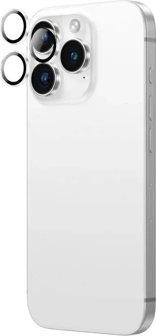 AmazingThing AR 3 Linsen Glas Volltransparentes Panzerglas für iPhone 16 Pro / 16 Pro Max - Transparent