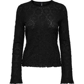 Only Onlgiavanna L/S Top Schwarz S