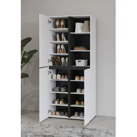 INOSIGN Cross 79,5 x 183,5 x 40 cm weiß matt / weiß