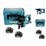 Makita DHR 264 2 x 18 V / 36 V Li-Ion SDS Plus Akku-Bohrhammer in Makpac 4 mit Einlage + 2 x BL 1850 18 V 5,0 Ah Li-Ion Akku