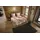 PURE luxury collection Ramani Blumen Rosa 155 x 220 cm + 2 x 80 x 80 cm