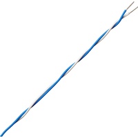 Kopp 150210001 Klingeldraht YR 2 x Blau, Weiß 10 m