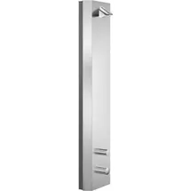 Schell V-Duschpaneel LINUS Inox DP-SC-T Selbsts THM, m Duschk Co, Vtl 12 V, ES g