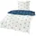 Traumschlaf Seersucker Anker Blau 240 x 220 cm + 2 x 80 x 80 cm