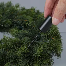 MARELIDA Stabkerzenhalter für Adventskranz Gesteck ohne Dorn Kerzenpick 1St