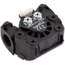 Aqua Computer Durchflusssensor high flow LT, G1/4 - schwarz