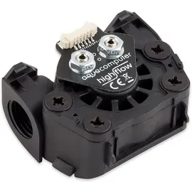 Aqua Computer Durchflusssensor high flow LT, G1/4 - schwarz