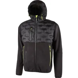 U-Power  Softshell & Steppjacke  Spock - black carbon - 2XL