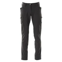 Damen Stretch-Servicehose "ACCELERATE" Diamond - 76C40 - schwarz