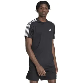 Adidas Train Essentials 3-Streifen Training T-Shirt Black / White 3XL