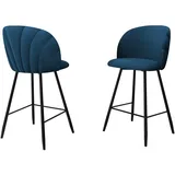 Mirjan24 Barhocker K99 H 51 x 105 x 51 cm Blau