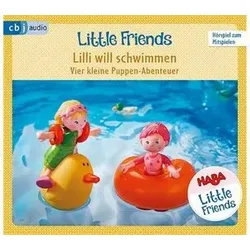 BUSCH 764118 CD Little Friends 3: Lilli will schwimmen: Vier kleine Puppen-Abenteuer