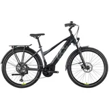 Husqvarna E-BICYCLES "E-Trekkingbike Pather 2 Damen" E-Bikes Gr. 45cm, 27.5 Zoll (69,85cm), schwarz (schwarz, grau matt) - 45